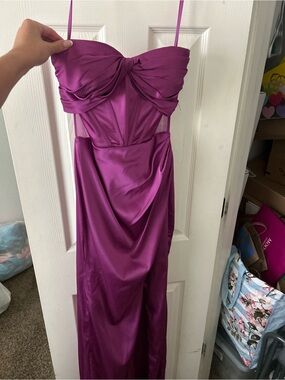 Mia Bella Couture Wildberry Gown